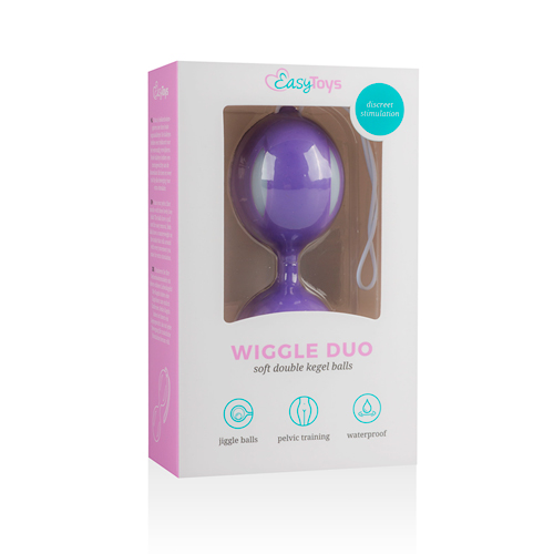 Easy Toys - Wiggle Duo Liebeskugeln Purple