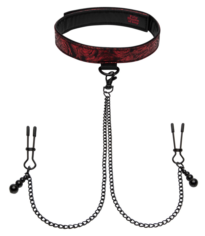 Fifty Shades of Grey - Sweet Anticipation Collar Nipple Clamps
