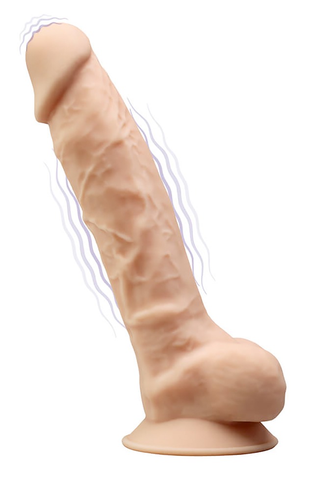 Silexd - Silexd Penis Vibrator 8'' Model 1 Nature