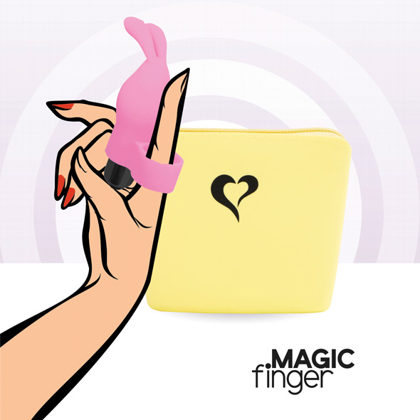 Feelztoys - Magic Finger Vibrator Pink