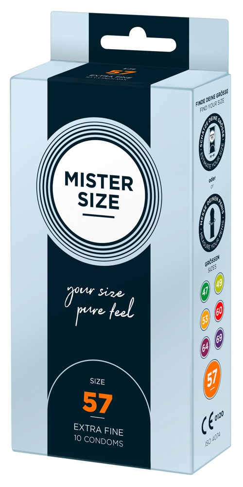 Mister Size - Mister Size 57mm - 10 Stück