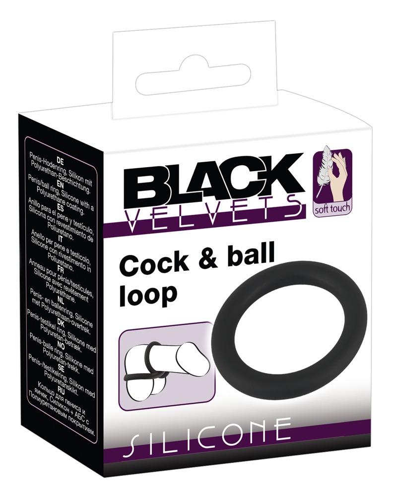 Black Velvets - Black Velvets Cock & Ball Loop