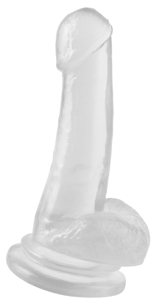 Basix - Basix Suction Cup Dong 8" Clear
