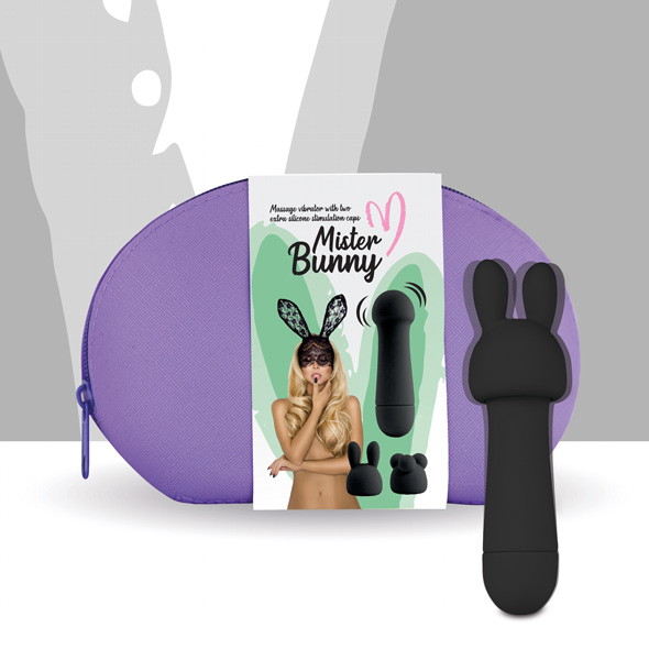Feelztoys - Mister Bunny Massage Vibrator Black