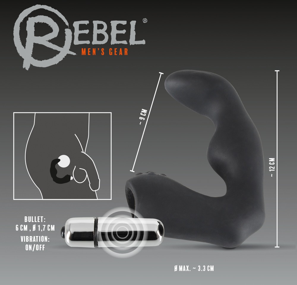 Rebel - Rebel Prostata-Vibrator schwarz