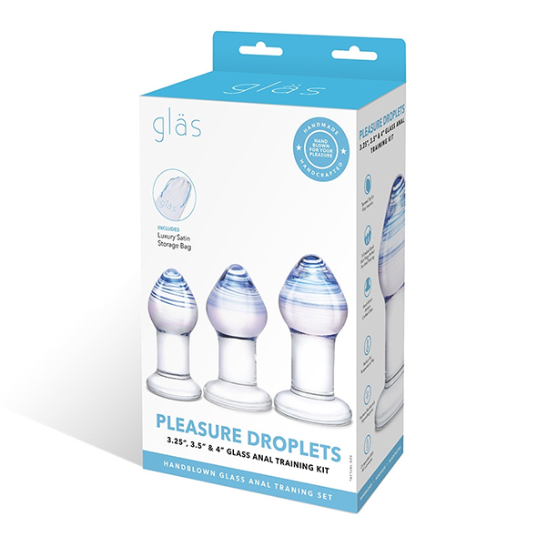 Gläs - Gläs Pleasure Droplets Anal Training Kit