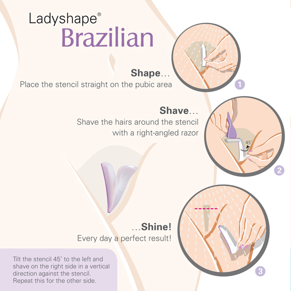 Ladyshape - Ladyshape Bikini Shaping Tool Brazilian
