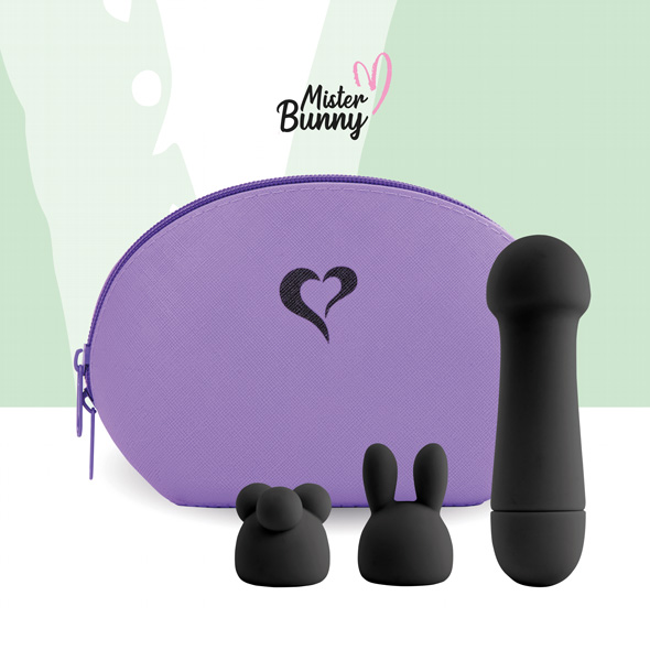 Feelztoys - Mister Bunny Massage Vibrator Black