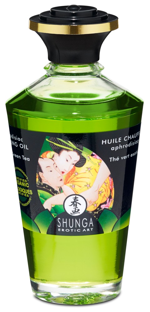 Shunga - Aphrodisiac Warming Oil Exotic Green Tea
