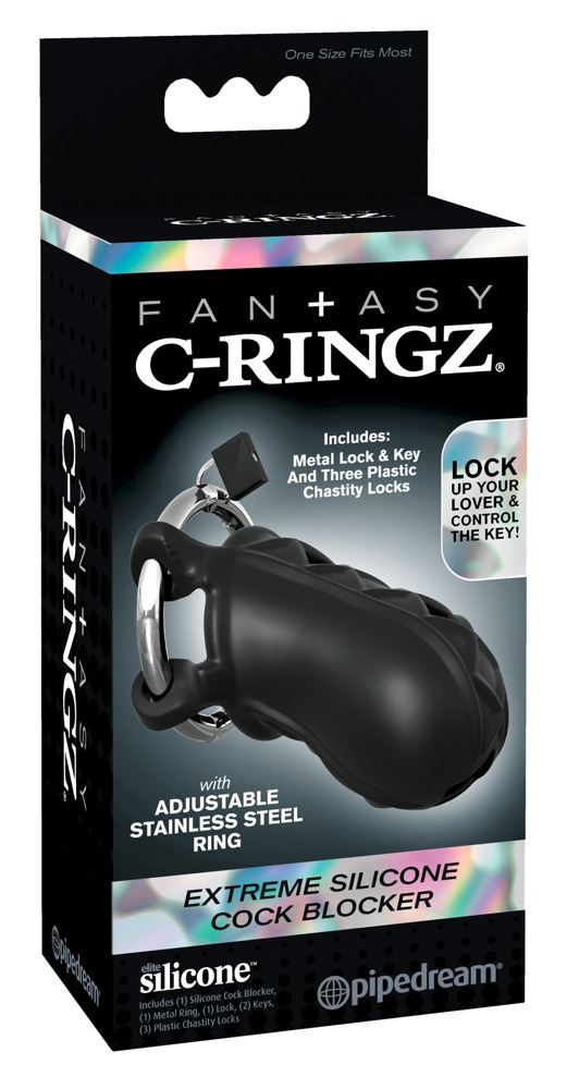Fantasy C-Ringz - Extreme Silicone Cock Blocker