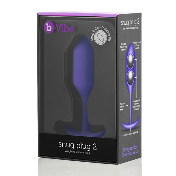 b-Vibe - b-Vibe Snug Plug 2 Purple