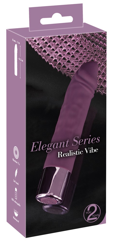 You2Toys - Realistic Vibrator Purple