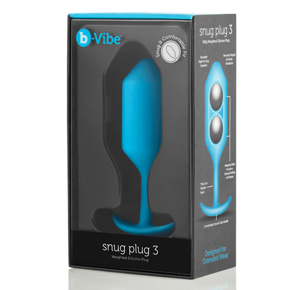 b-Vibe - b-Vibe Snug Plug 3 Teal