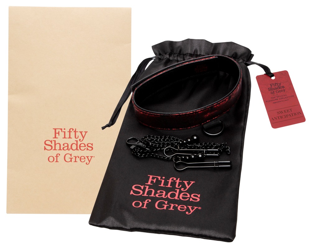 Fifty Shades of Grey - Sweet Anticipation Collar Nipple Clamps